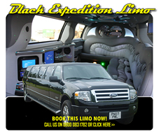 Ford 4x4 Limo Black