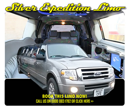 Silver Expedition 4x4 Limo