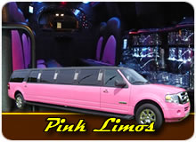 Pink Limousines For Hen Nights, Proms